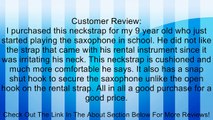Yamaha YAC1425P Air Cell Neckstrap for Soprano, Alto & Tenor Saxophone Review