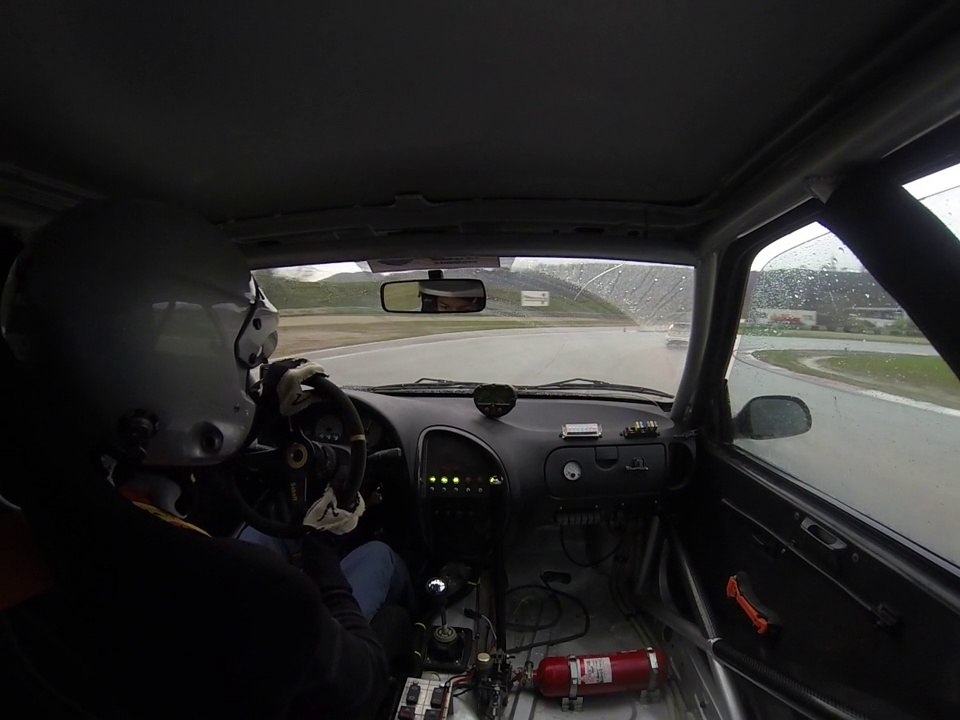 RAYNARD Jérome au pole mecanique sous la pluie en saxo le 14/12/14