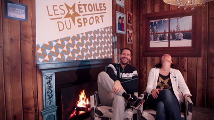 Michaël Llodra et Marie Bochet mardi 16 décembre 2014.