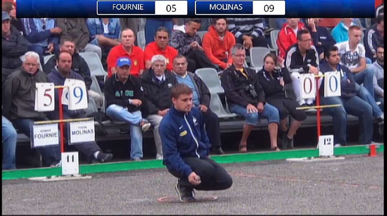 Mondial de Millau 2014 : huitième de finale Romain Fournié vs Tyson Molinas