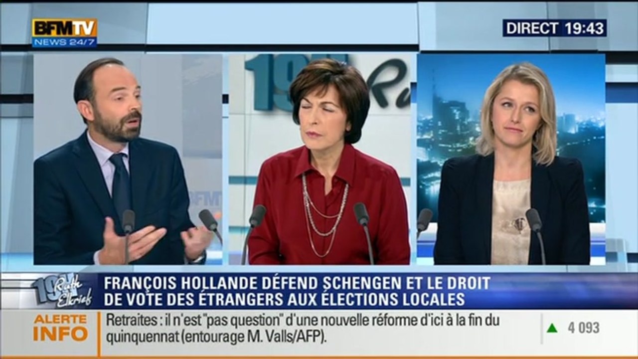 Barbara Pompili et Edouard Philippe: Le face à face de Ruth Elkrief - 16/12