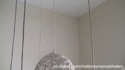 DIY Christmas String Ornaments and Lanterns - Brilliant