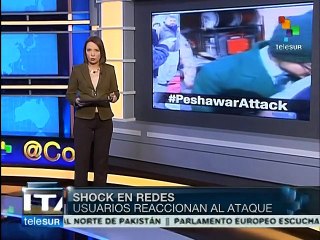 Atentado en Peshawar conmociona las redes sociales en el mundo