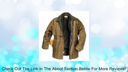 Filson 10002 Extra Long Tin Cloth Packer Coat - Tan (Medium) Review