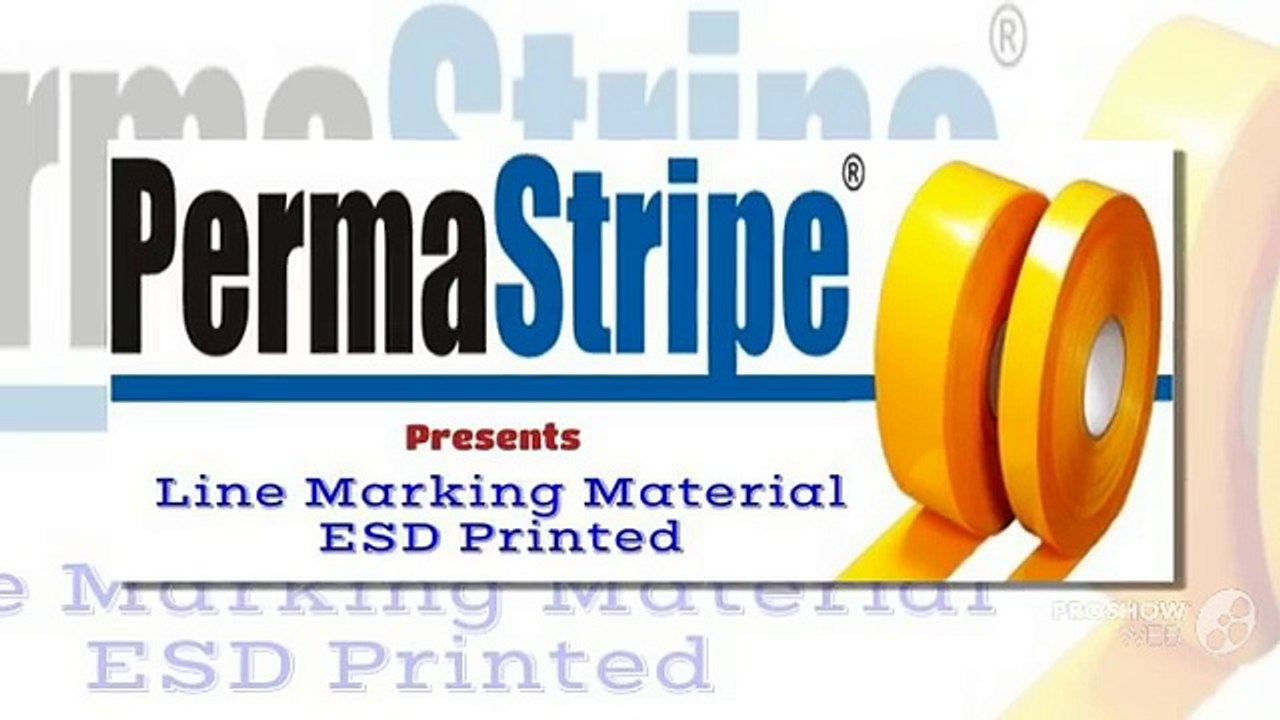 Permastripe - Line Marking Material ESD Printed
