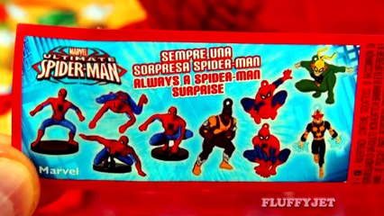 下载视频: Spiderman Surprise Eggs Marvel Comics Ultimate Spider Man Cartoon Toys Iron Fist Power Man FluffyJet