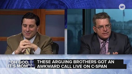 Pundit Brothers Arguing On TV Get Shot Down By Mother