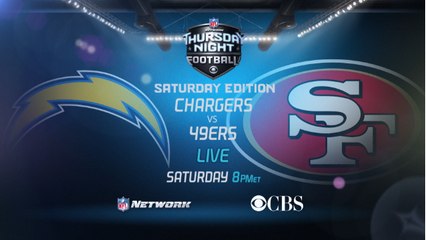 Chargers 49ers TNF Saturday