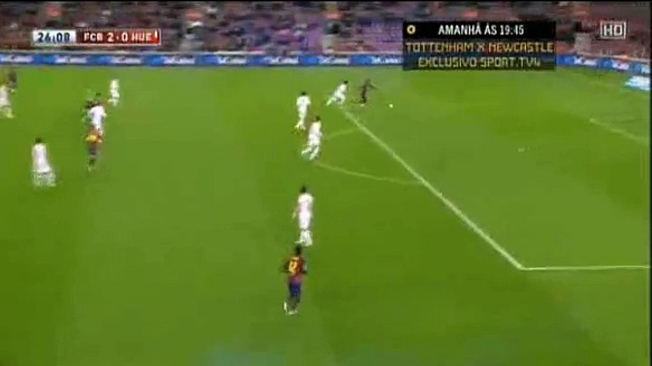 Doblete de Pedro vs Huesca @nogolipo