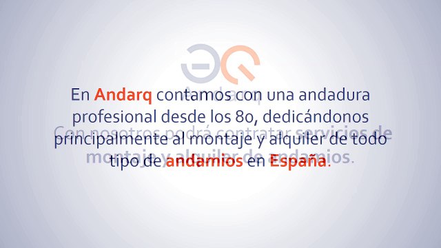 Andarq - Alquiler andamios Madrid - Torres móviles - Andamio europeo - Venta andamios
