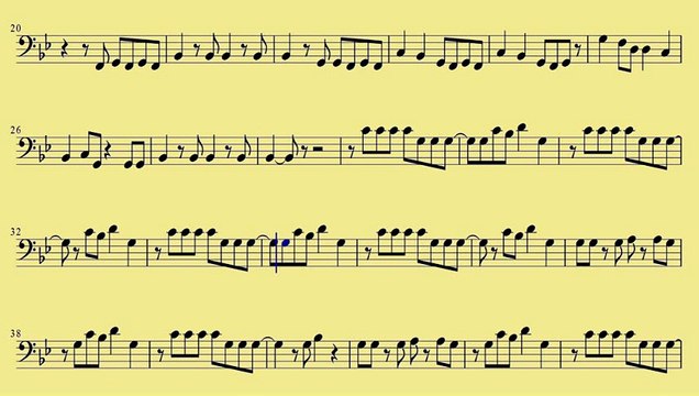 [ Cello ] Applause - Download Sheet Music - Lady Gaga