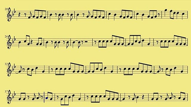 [ Oboe ] Applause - Download Sheet Music - Lady Gaga