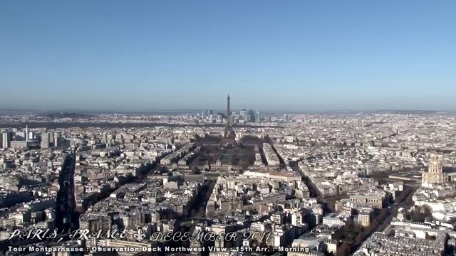 PARIS , FRANCE - A WALKING TRAVEL TOUR - HD 1080P