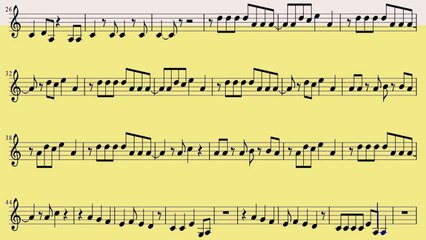 [ Trumpet ]  Applause - Download Sheet Music - Lady Gaga