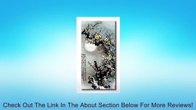 DiyOilPaintings Paint By Number Kits for Kids, Paint By Numbers Kits for Adults, 16 x31.50 , Winter Plum and Cool Moon Paint By Numbers Kits Masterpieces Review