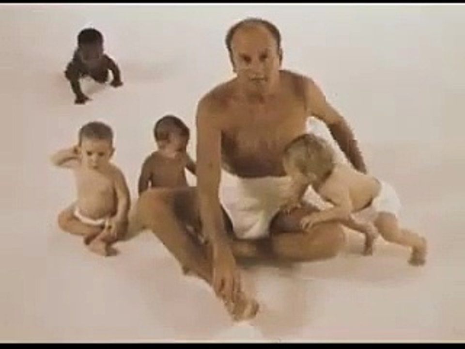 VINTAGE IVORY SNOW COMMERCIAL ~ DICK VAN PATTEN IN DIAPERS