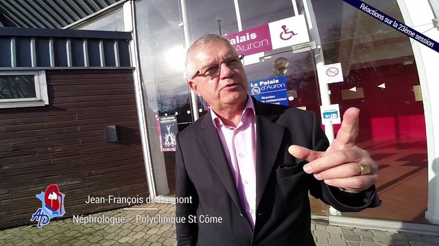 Réactions sur la 23ème session ATD 4/4 : Jean-François de Fremont - Néphrologue, Polyclinique St Côme