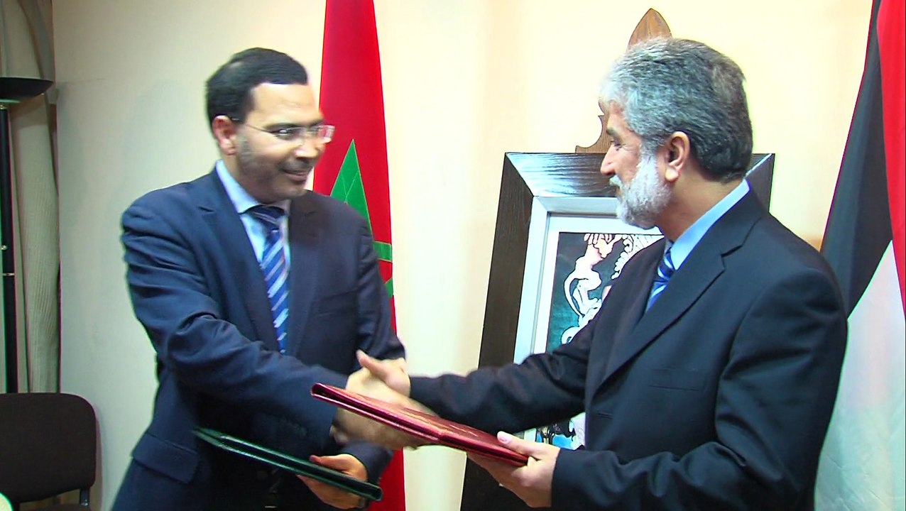 توقيع اتفاق تعاون في ميدان الإعلام بين المغرب وفلسطين