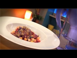 Recette de Minestrone de fruits, granité de thé aux fleurs - 750 Grammes