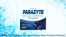 ParaZyte Parasite Cleanse - Parasite Detox - Natural Herbal Cleanse - Formulated With Wormwood, Black Walnut Hull, Pau D' Arco, Cranberry, Garlic, Apple Pectin, Carrot Juice Powder, Papaya, Wood Betany, Butternut Bark, and Six More Important Nutrients Rev