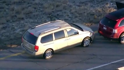 Carjacking during police chase