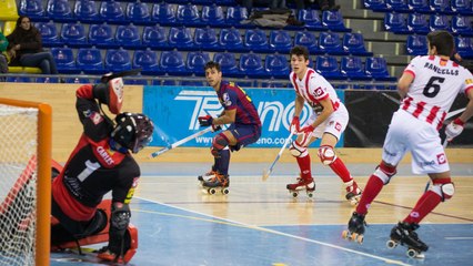 Roller Hockey: FC Barcelona - CP Vic, 2-1 (Ok Lliga / Highlights)
