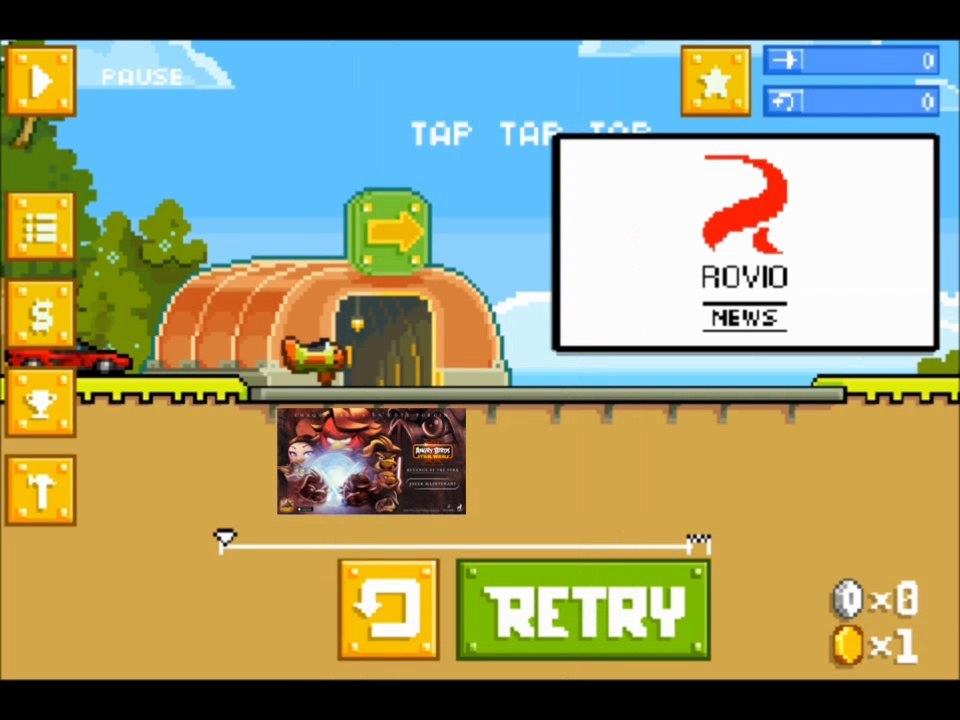 Test Jeux : Retry ( IOS )