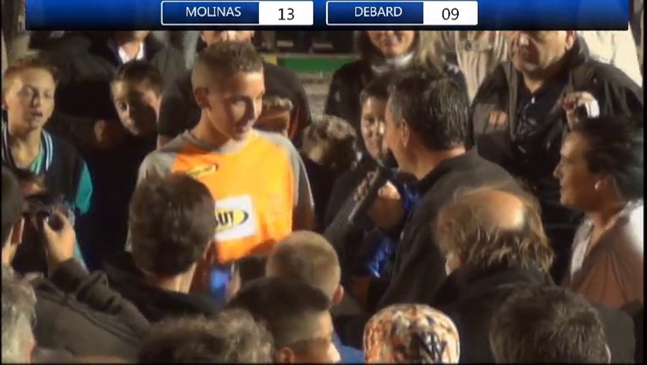 Mondial de Millau 2014 : finale du tête-à-tête Joseph-Tyson Molinas vs Samson Debard