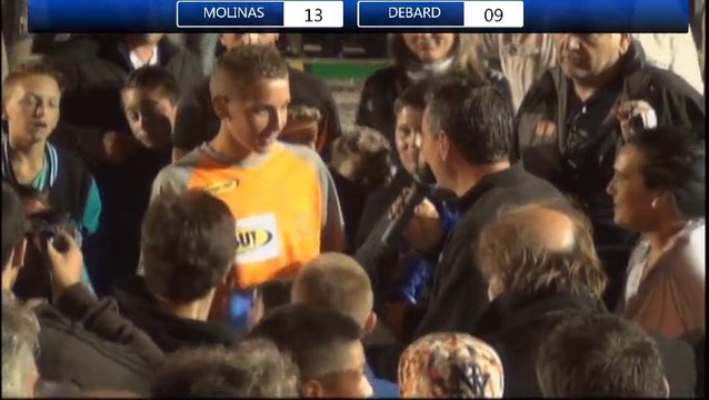 Mondial de Millau 2014 : finale du tête-à-tête Joseph-Tyson Molinas vs Samson Debard