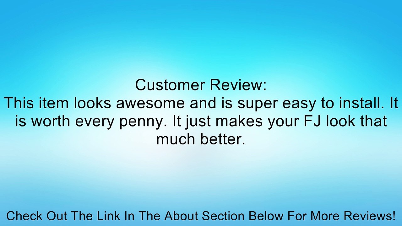 Genuine Toyota Accessories PT218-35070 Spare Tire Cover Review