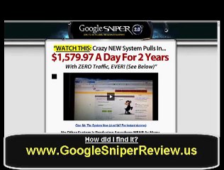 Google Sniper 2.0 Tutorial - Introduction Video That Explains it All.