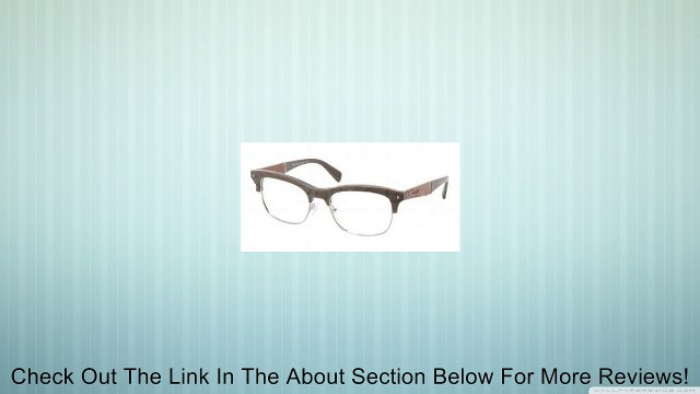 PRADA Eyeglasses PR 22OV JAB1O1 Wood 54MM Review