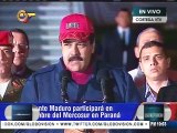 Presidente Maduro llega a Argentina para cumbre Mercosur