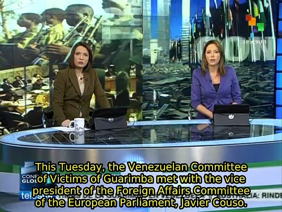 Venezuelan "Guarimba" victims meet with MEPs