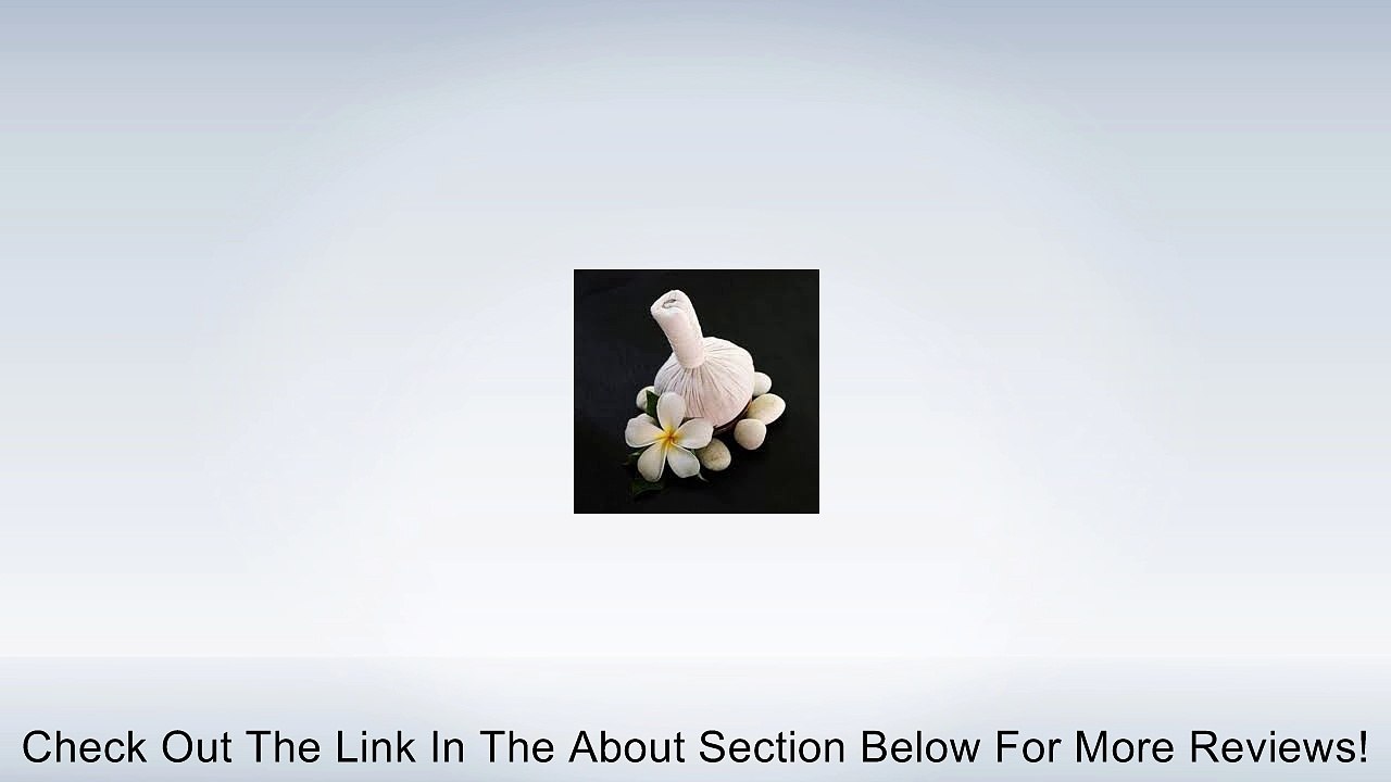 Thai Herbal Compress Ball 100% Natural Herbs Aroma Massage Spa Product 100g (Pack of 2) Review