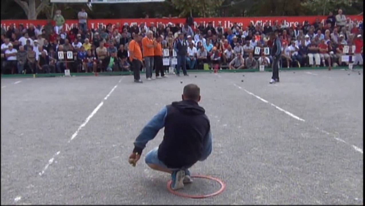 Mondial de Millau triplette 2014 : huitième FOYOT vs DEMUTH