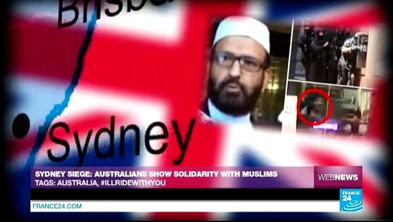 Sydney siege: Australians show solidarity with Muslims