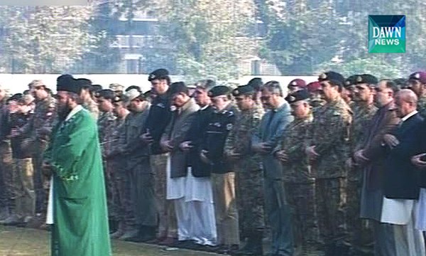 PM, COAS offer funeral prayers for Peshawar victims