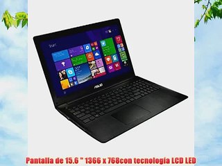 ASUS X553MA-BING-XX333B - Portátil de 15.6 ( Intel Celeron N2830 4GB de RAM 500 GB UMA Windows