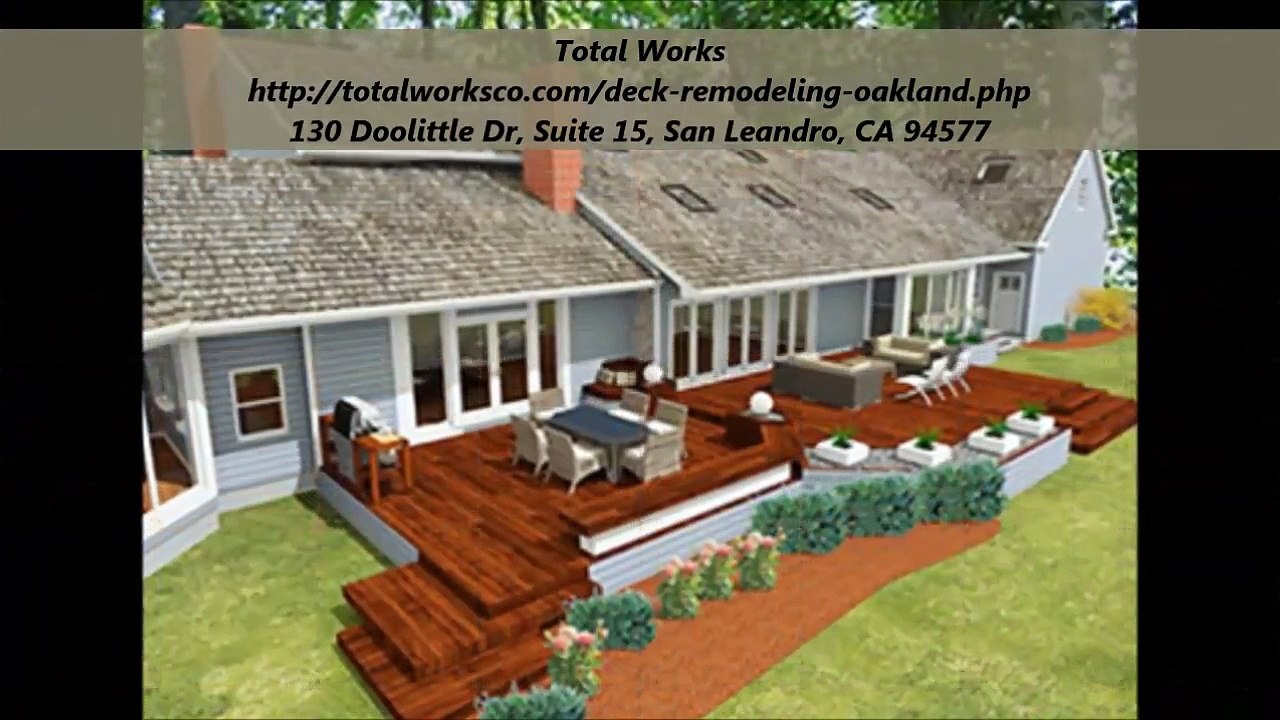 Total Works : Deck Remodeling Oakland
