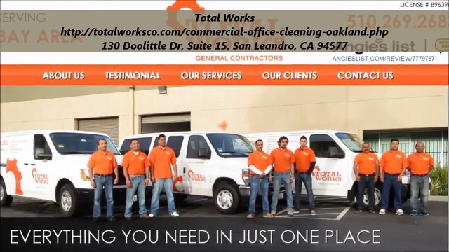 Total Works : Commercial Cleaning Oakland