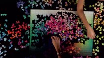 Puzzle de 1000 pièces/1000 couleurs - TimeLapse magique!