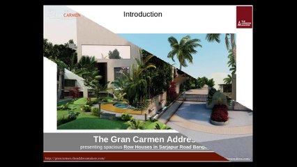 Villas in Sarjapur Road Bangalore