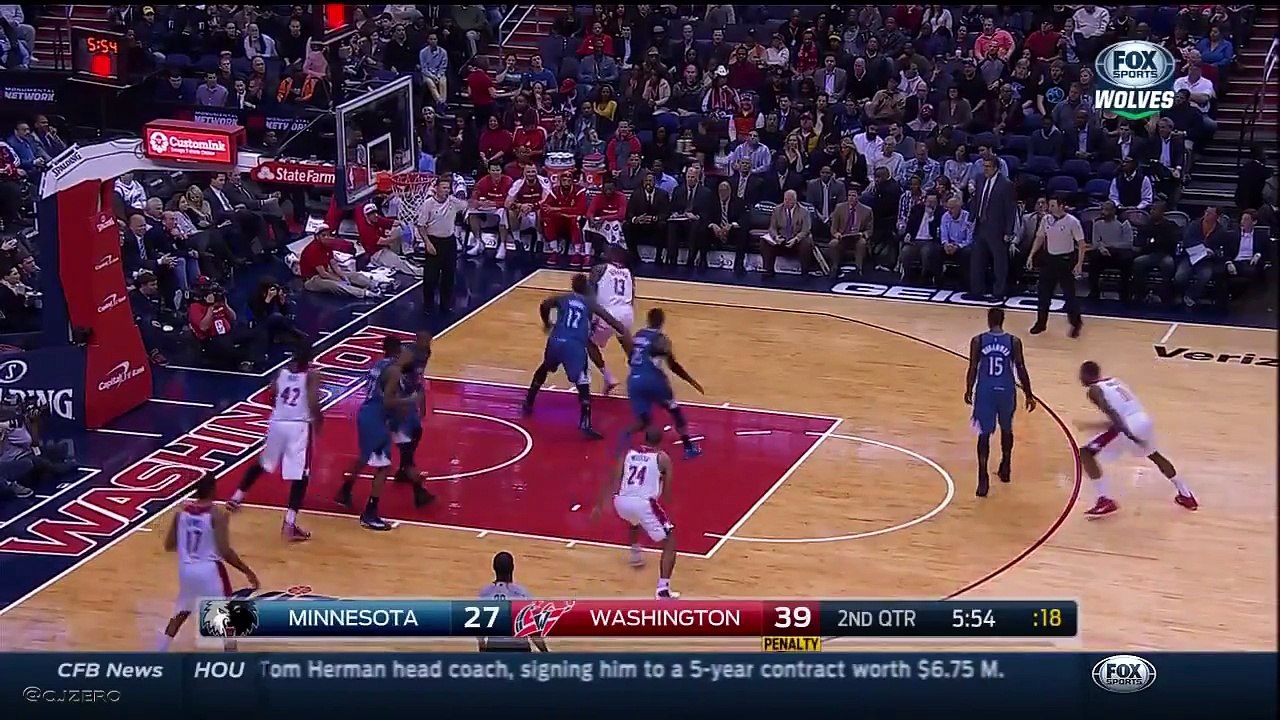 Andre Miller rate sa claquette dunk