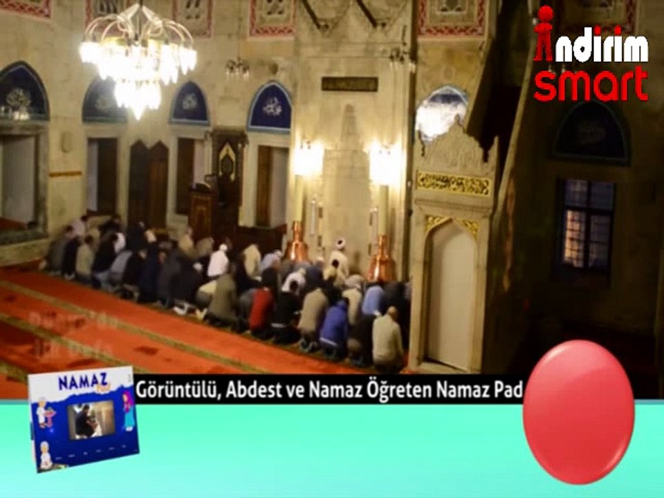 Görüntülü Namaz Kılmayı Abdest Almayı Öğreten Seccade Namaz Pad www.indirimsmart.com