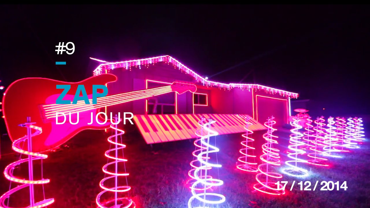 Zap du Jour #9 17/12/14 - Bagarre rapide au hockey, chien qui court pour la 1ère fois, Talent au Football et des chats métalleux