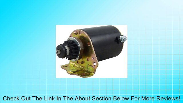 NEW STARTER BRIGGS STRATTON 5-18HP 497595 693054 497594 5742 Review