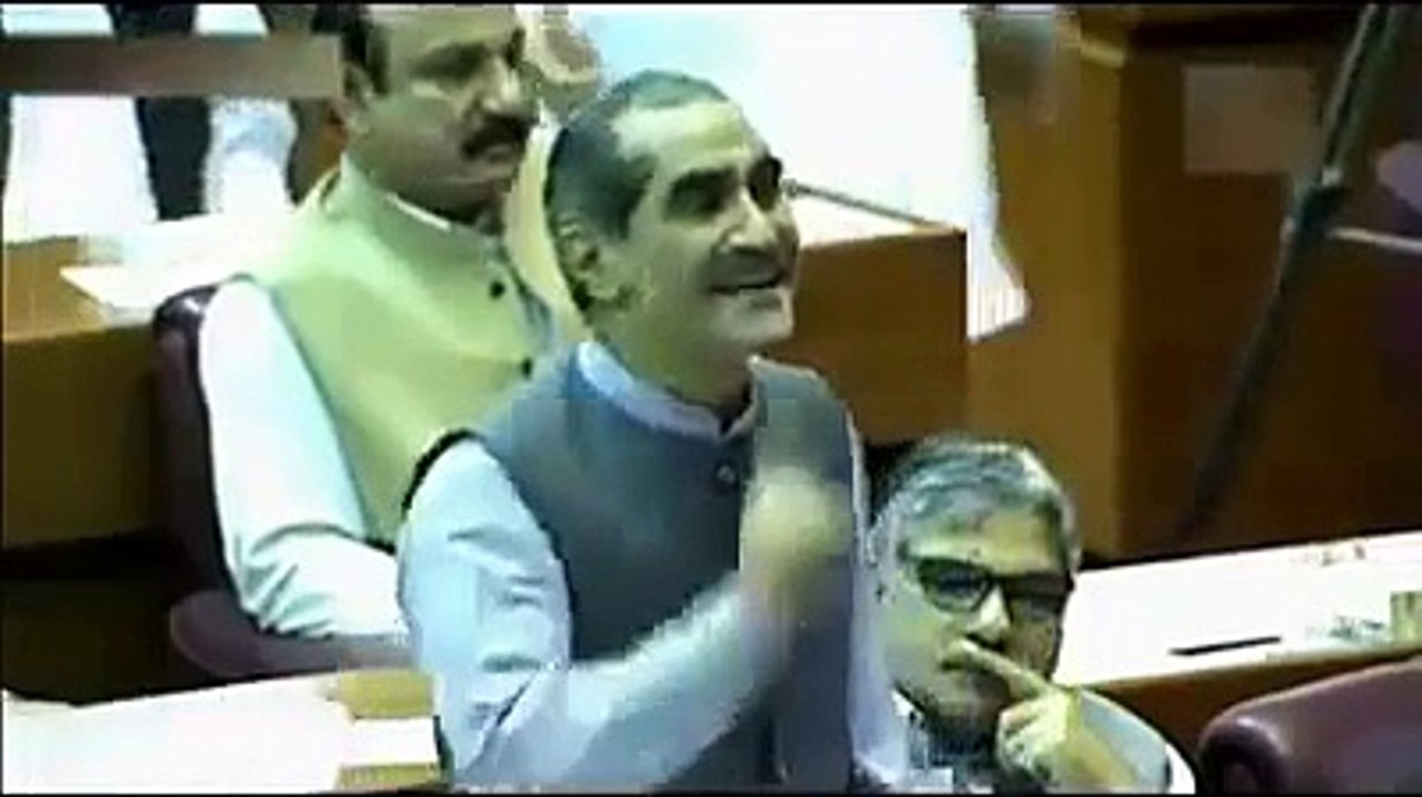 Sad Rafique in Parliment