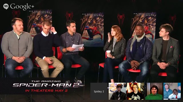 _The Amazing Spider-Man 2_ - LIVE Google+ Shoppable Hangout
