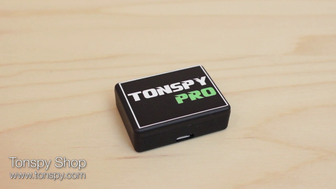 Tonspy Pro - Abhörgerät mit Rückruffunktion - Geräuschaktivierung - Audio Überwachung - Abhörgeräte - Abhörwanze - Minisender mit Stimmaktivierung